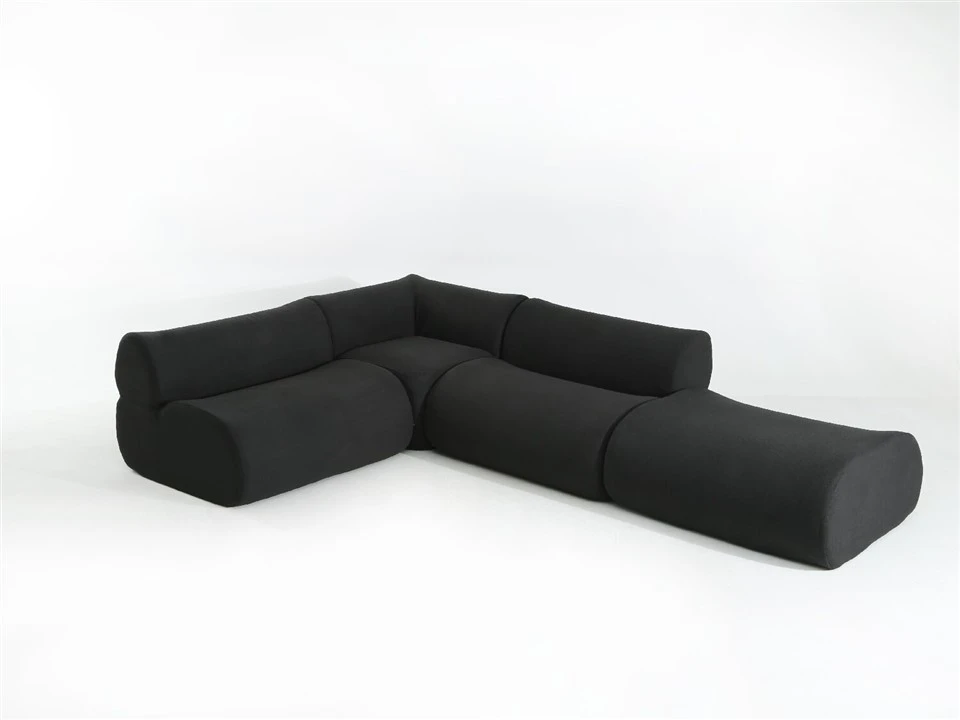 Sofa nén màu đen
